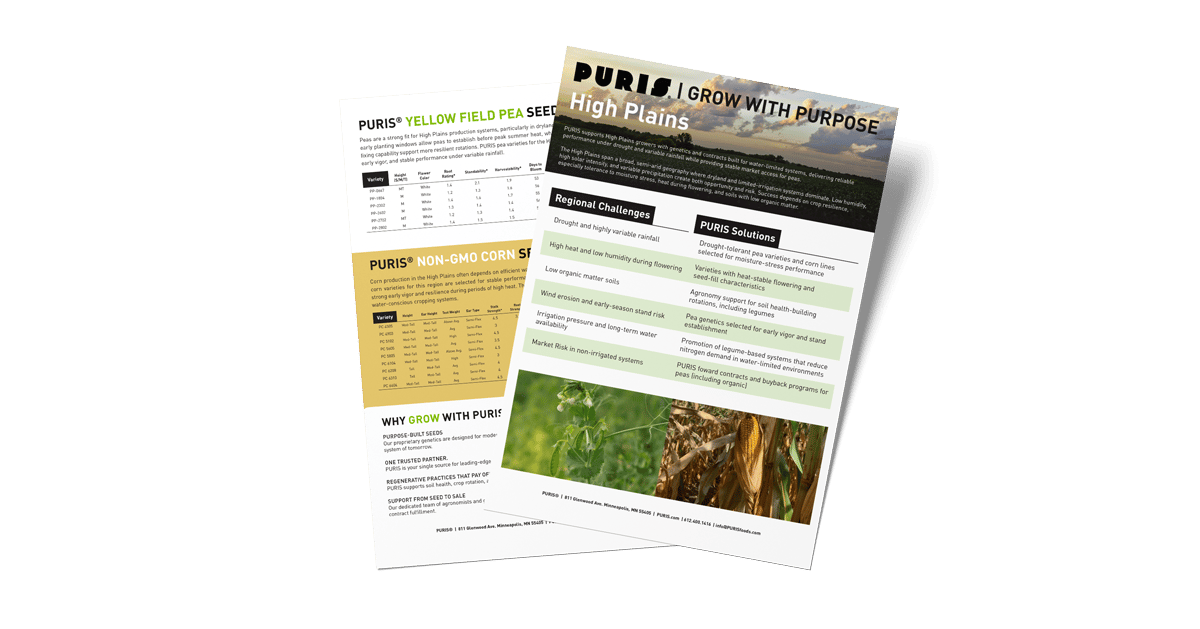 High Plains Sell Sheet