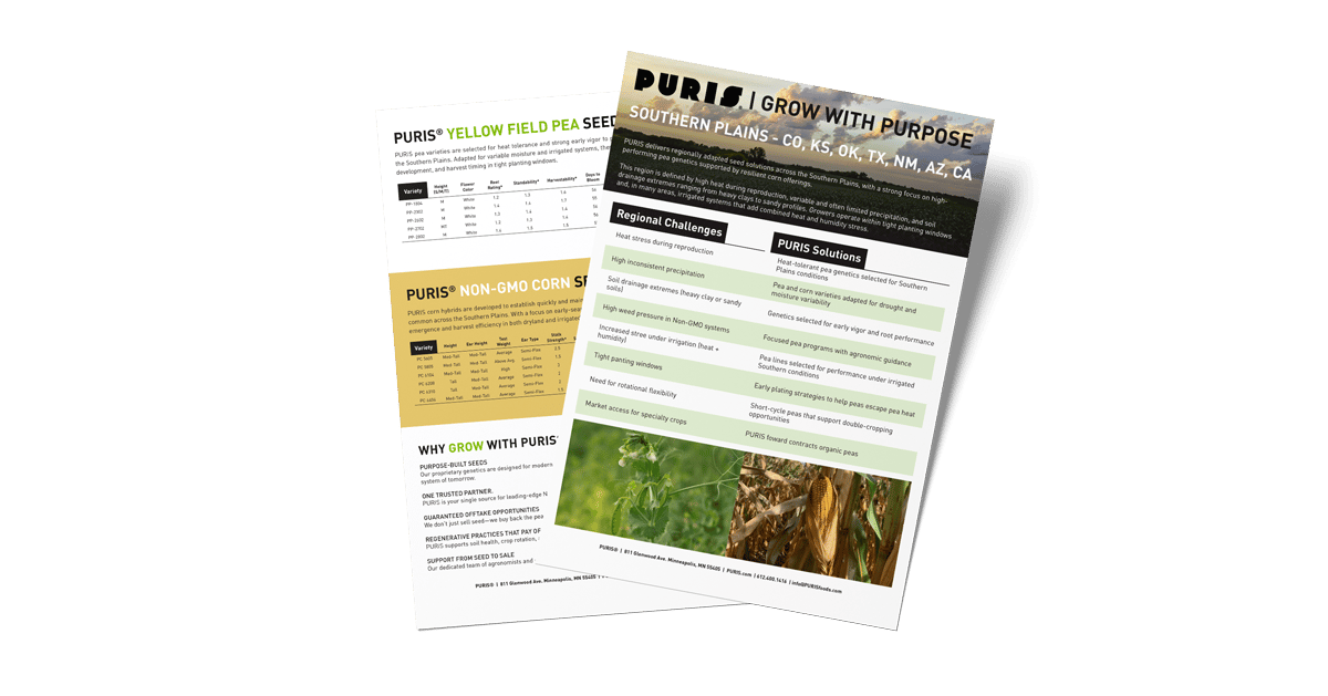 Southern Plains Sell Sheet